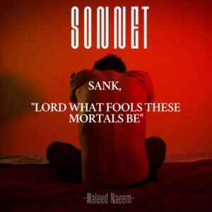 Sank, "Lord What Fools These Mortals Be" Download - Album Sonnet - by Waleed Naeem