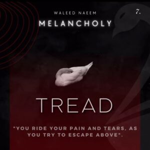 Tread: "You ride your pain and tears, as you try to escape above" Download - Album Melancholy - by Waleed Naeem