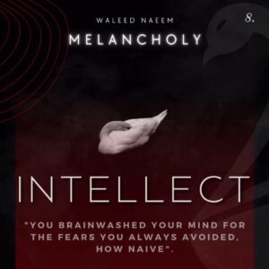 Intellect, "You brainwashed your mind for the fears you always avoided, how naive" Download - Album Melancholy - by Waleed Naeem